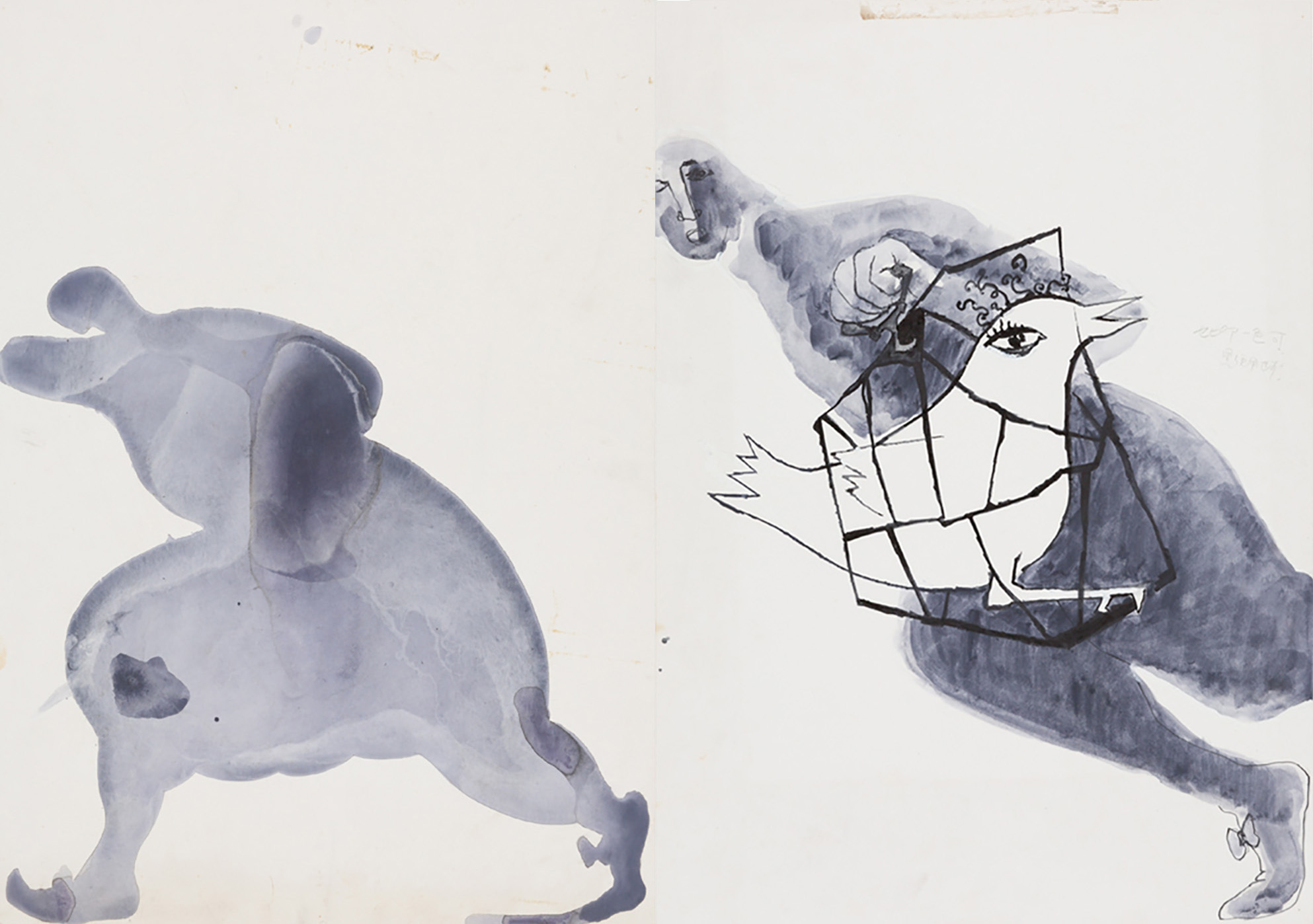 セビリアの理髪師ポスター習作