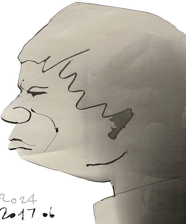 堀尾幸男自画像